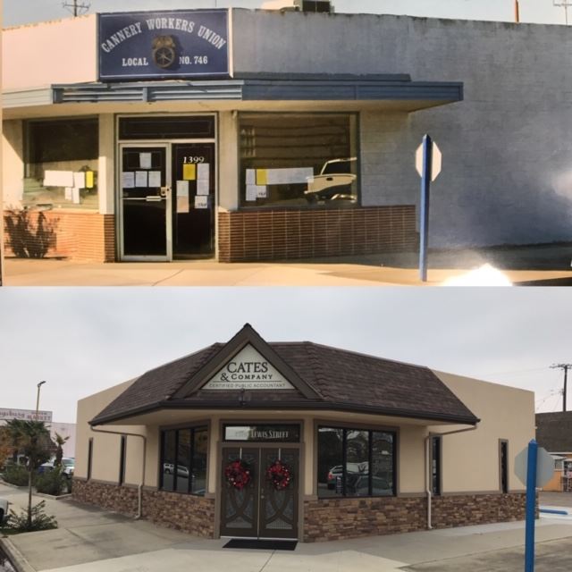 Facade Project - Cates & Company - Before & After 