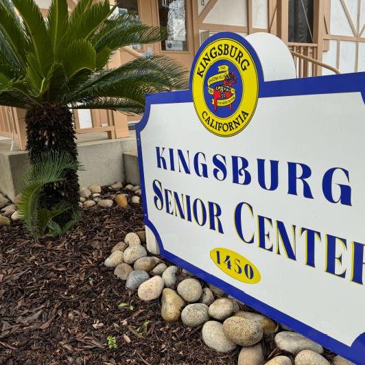 Senior Center Sign